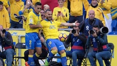 Jesé scores his first goal for loan club Las Palmas