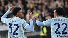 McKennie y Musah, discreta participación en el Juventus - Atalanta