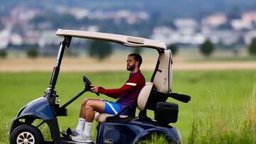 Pjanic durante la pretemporada 21/22 con el Barcelona.