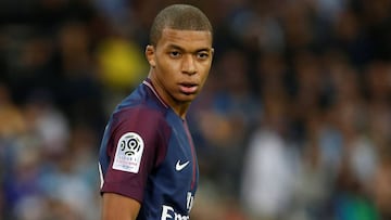 El delantero del PSG, Kylian Mbapp&eacute;.