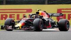 Formula One F1 - Japanese Grand Prix - Suzuka Circuit, Suzuka, Japan - October 6, 2018 Red Bull&#039;s Max Verstappen during qualifying REUTERS/Toru Hanai