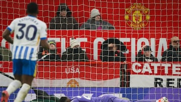 Resumen y goles del Manchester United vs Brighton, jornada 22 de la Premier League 24-25