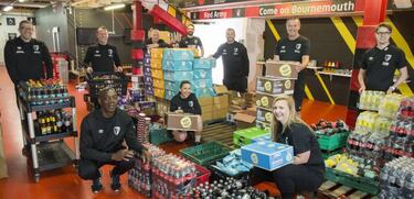 La solidaridad del Bournemouth con los necesitados