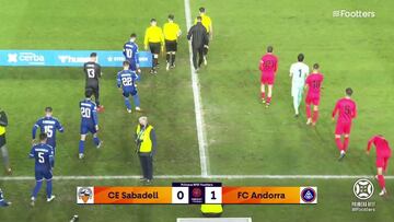 Resumen y gol del Sabadell vs Andorra, Primera División RFEF