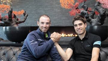 Alejandro Valverde y Mikel Landa.