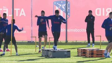 Diego Costa vuelve a los entrenamientos con el grupo