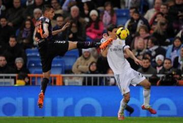 Real Madrid-Valladolid. Di María y Gilberto Alcatraz.