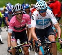 Resumen y resultado de la 18ª etapa del Giro de Italia: Yates se deja 28" con Dumoulin