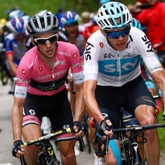 Resumen y resultado de la 18ª etapa del Giro de Italia: Yates se deja 28" con Dumoulin