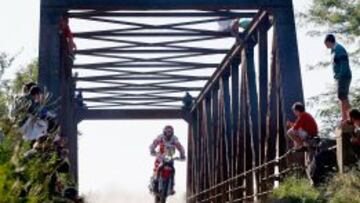 El español Joan Barreda se quedó con el primer lugar de la segunda etapa.