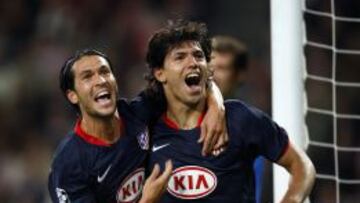 Luis García y Agüero, en el Philips Stadion.