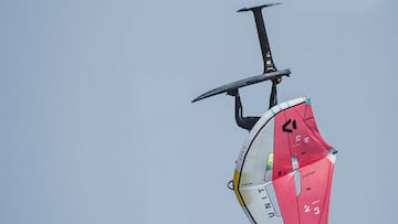 Mar de Arce, wingfoil en El Burrero, Ingenio (Gran Canaria), 8 de agosto del 2025.