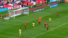 Las dos grandes ocasiones que tuvo Castillo antes de su lesión