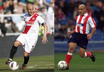 Jugadores que defendieron la camiseta del Atleti y del Rayo