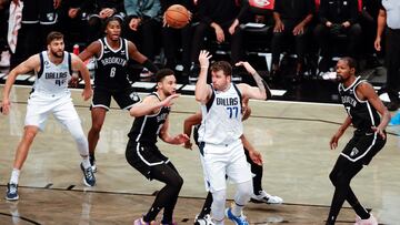 Doncic enamora en casa de los Nets