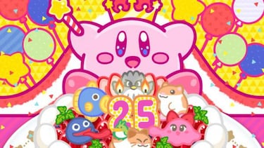 Kirby celebra su 25 aniversario