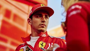 Leclerc tiene como objetivo la victoria.