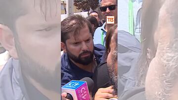 Presidente Boric vivió tenso momento con vecinos de Quilpué: “Por eso estamos acá...”