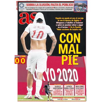 Las portadas de AS de julio