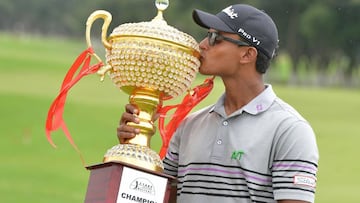 Golf: India's 20-year-old Viraj Madappa wins Asian Tour title