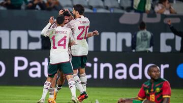 during the game Mexico (Mexican National Team) vs Cameroon, corresponding to the Friendly match, at Snapdragon Stadium, on June 10, 2023.
<br><br>
durante el partido Mexico (Seleccion Mexicana) vs Camerun, correspondiente al Partido Amistoso de preparacion, en el Estadio Snapdragon, el 10 de junio de 2023.