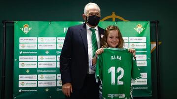 Alba, junto a Rafael Gordillo.