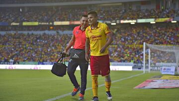 El atacante peruano podr&iacute;a perderse el partido del pr&oacute;ximo domingo ante los Xolos de Tijuana debido a la lesi&oacute;n que sufri&oacute; el jueves.