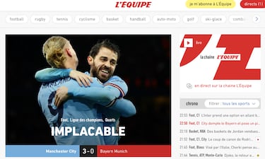 “Es una lección de fútbol”