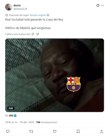 Derrota rojiblanca… y los memes no perdonan