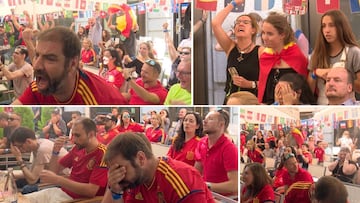 De la fiesta al funeral: así fue el drama de la afición española