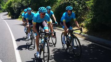 Fuglsang y Luis León Sánchez liderarán el Astana