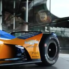 Este es el McLaren con el que Alonso irá a por las 500 Millas