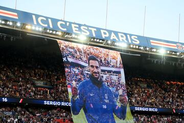 Homenaje a Sergio Rico.