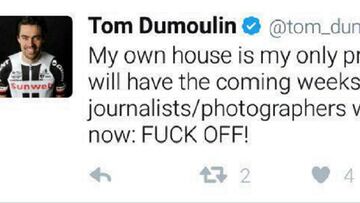 Dumoulin regresa... ?y explota al ver su casa llena de periodistas!