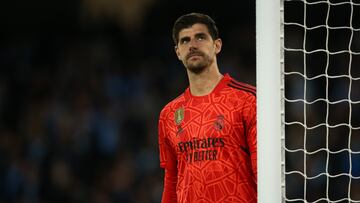 The Athletic: Courtois jugó lesionado