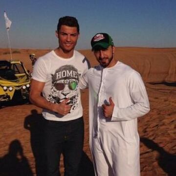 Cristiano en Dubai.