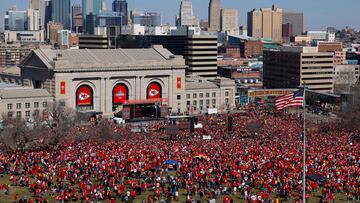 Kansas City Union Station was the backdrop for the Chiefs’ Super Bowl victory rally that turned tragic on Wednesday. The building has a long and storied history.