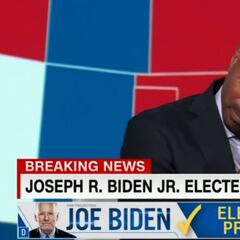 Van Jones brought to tears after Joe Biden wins US election