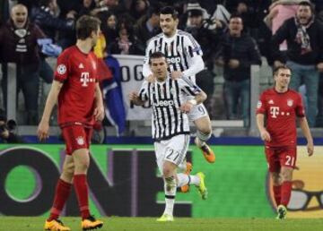 En Turín partidazo entre Juve y Bayern por octavos de final de Champions League 