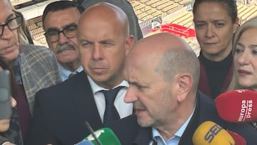 Louzán se marcha “muy tranquilo” del “Wembley sevillano”