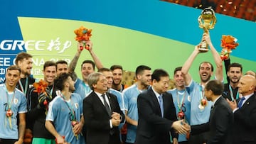 Tailandia 0 - 4 Uruguay: goles, resumen y resultado