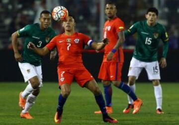 Chile vs. Bolivia en imágenes