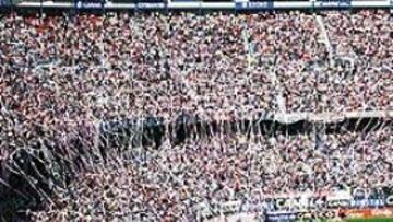 <B>COMO EN CASA</B>. La afición rojiblanca intentará dar un ambiente especial al Calderón para que el Boca se sienta como si estuviera en casa.