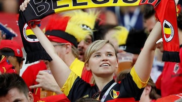 Los belgas esperan llegar hasta la final en Mosc&uacute;.