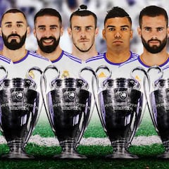 Ránking de jugadores que más Champions League han ganado de la historia