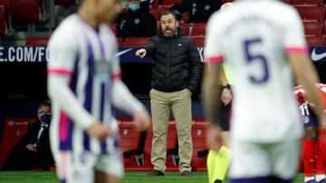 Sergio González durante el partido contra el Atlético.