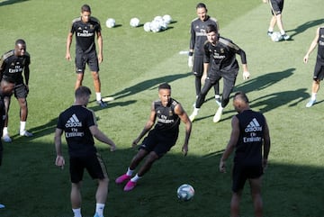 El Madrid prepara el partido en Villarreal