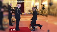 Hamilton es 'Sir' de Inglaterra: el momento en el que el príncipe de Gales le nombra caballero inglés