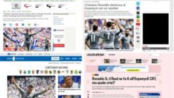 La prensa mundial alucina con el "rey" Cristiano: "¿Qué crisis?"