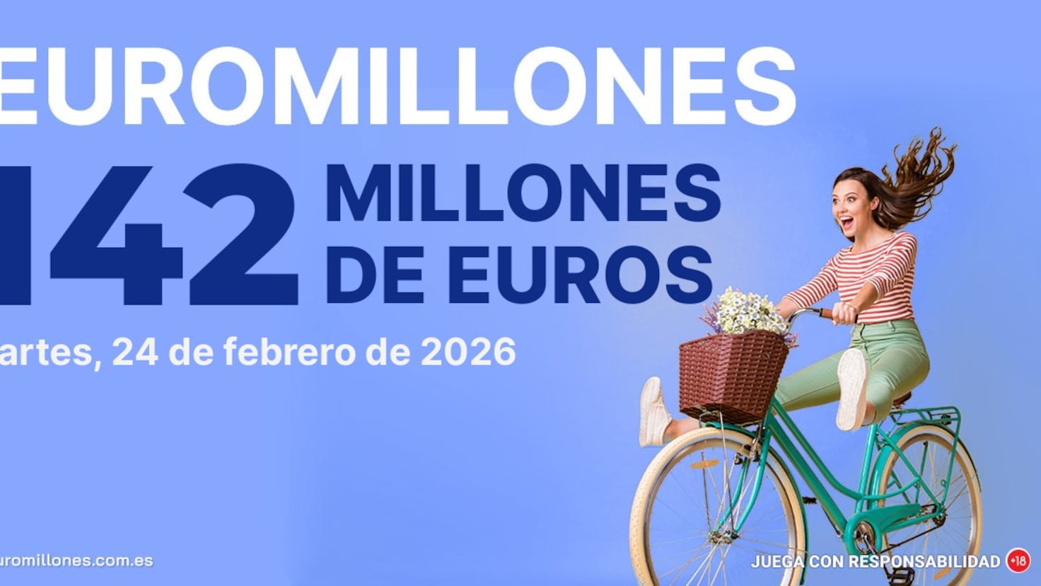 Sorteo Euromillones hoy: resultados y ganadores del martes 24 de febrero